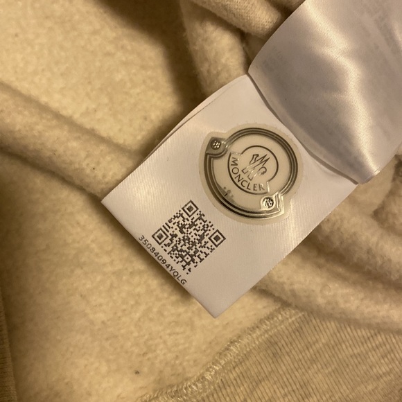 - Moncler fleece type hoody - Picture 5 of 5